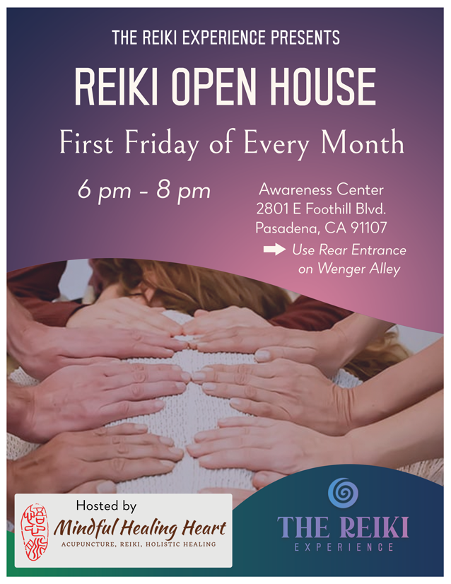 Reiki Open House Flyer